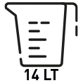 Pojemność jednej torby 14 litrów