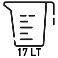 Pojemność torby 17 litrów