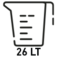 Pojemność torby 26 litrów