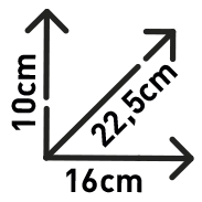 Wymiary torby Kappa AV09