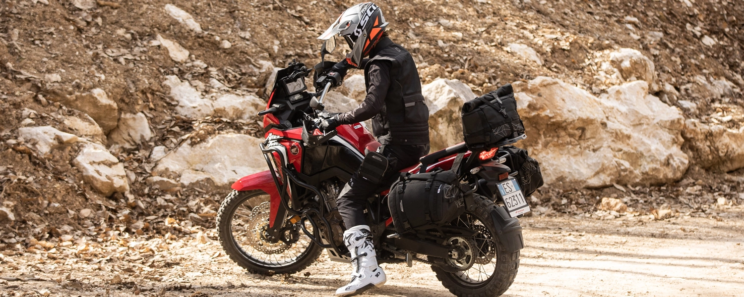 Torba Kappa RA319BK na motocyklu Honda