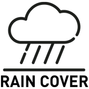 Pokrowiec przeciwdeszczowy w zestawie