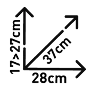 Wymiary torby ST101B