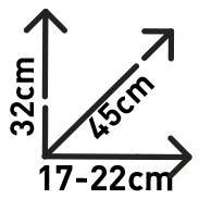 Wymiary toreb STO102