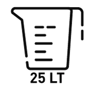 Pojemność torby do 25 litrów