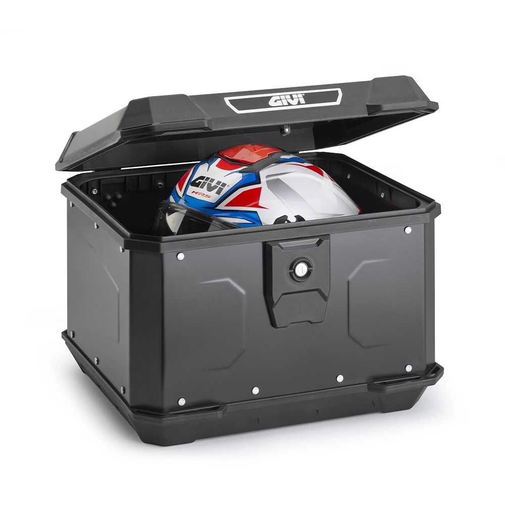 Kufer aluminiowy ALPINA BLACK 44 litry