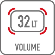 Pojemność kufra 32 litry