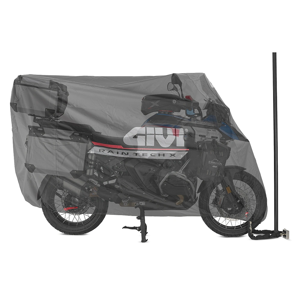 Wodoodporny pokrowiec motocyklowy Givi S205AXL Rain Tech-X w rozmiarze XL