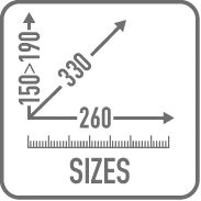 Wymiary torby Givi EASY03