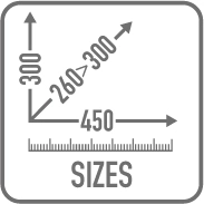 Wymiary sakw ST609PLUS