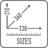 Wymiary torby Givi XL06B