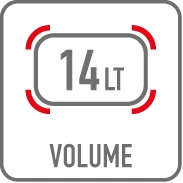 Pojemność torby 14 litrów