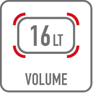 Pojemność torby do 16 litrów