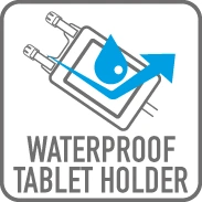 Wodoszczelna kieszeń na tablet lub mapę