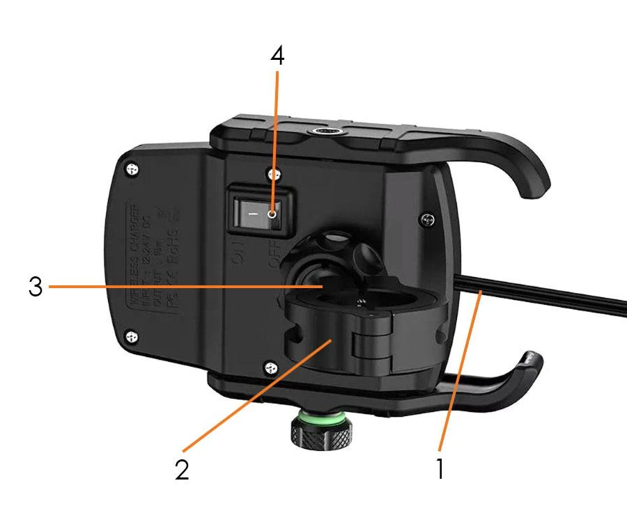 Elementy uchwytu R9W-metal Wireless